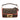 Brown Fendi Mini Zucca Canvas 1974 Roma Amor Baguette Crossbody Satchel