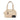 Beige Chanel Goatskin Square Stitch Essential Bowler Handbag - Designer Revival
