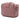 Pink Burberry Small House Check Canvas Trimmed Grained Calfskin Buckle Crossbody