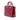 Red Dior Large Patent Cannage Lady Dior Satchel