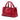 Red Bottega Veneta Mini Nappa Intrecciato Roma Satchel - Designer Revival