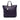 Purple Prada Vitello Daino Open Convertible Tote Satchel