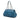 Blue Chanel Quilted Iridescent Calfskin Chic Quilt Bowling Bag