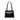 Black Chanel Small Calfskin Logo Shoulder Bag
