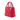 Red Dior Medium Lambskin Cannage Lady Dior Satchel