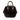 Black Burberry Prorsum Jacquard Check Orchard Bag