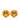 Gold Chanel Gold Plated CC Round Clip on Earrings - Designer Revival