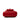 Red Gucci Calfskin Bamboo Drawstring Backpack