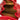 Red Gucci Calfskin Bamboo Drawstring Backpack