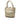 Gold LOEWE Metallic Leather Fringe Tassel Handbag