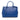 Blue Prada Medium Saffiano Lux Galleria Double Zip Satchel