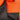 Orange LOEWE Small Leather Hammock Satchel - Designer Revival