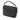Black Fendi Mini Zucca Embossed Leather Baguette Satchel - Designer Revival