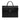 Black Burberry Leather Business Bag