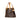 Brown Louis Vuitton Monogram Batignolles Vertical PM Handbag