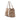 Brown Gucci Medium GG Canvas Bamboo Libeccio Tote - Designer Revival