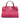 Pink Gucci Calfskin Swing Top Handle Satchel