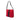 Red Gucci GG Canvas Jackie Shoulder Bag