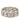 Silver Louis Vuitton Brass Mosaic Chain Ring