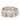 Silver Louis Vuitton Brass Mosaic Chain Ring