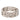 Silver Louis Vuitton Brass Mosaic Chain Ring