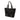 Black Fendi Zucchino Canvas Tote