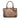 Brown Gucci GG Canvas Sukey Satchel - Designer Revival