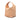 Beige Chanel Calfskin Square Stitch Tassel Hobo Handbag
