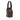 Brown Fendi Mini FF 1974 Embossed Leather Mon Tresor Bucket Bag Satchel