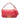 Pink Fendi Zucca Embossed Leather Baguette Satchel