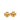 Gold Chanel CC Gold Plated Clover Clip On Earrings