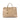 Beige Prada Large Saffiano Lux Galleria Double Zip Tote