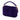 Purple Fendi Mini Zucca Embossed Velvet Baguette Satchel
