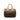 Borsa Louis Vuitton Olympe in tela monogram marrone e pelle bordeaux