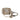 Gold Saint Laurent Baby Metallic Matelasse Calfskin Monogram Lou Camera Bag