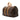 Brown Louis Vuitton Monogram Keepall 50 Travel Bag