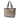 Beige Gucci GG Crystal Abbey D Ring Tote