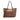Brown Gucci Medium Guccissima Bamboo Tassel Tote