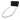Black Chanel Canvas Graffiti Foldable Shopping Tote in Jersey Flap
