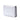 Silver Prada Metallic Saffiano Lux Wallet on Chain Crossbody Bag