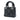 Black Dior Mini Calfskin Cannage Studded Flower Lady Dior Satchel
