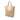 Beige Saint Laurent Toy Leather North South Shopping Tote Satchel