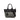 Gray Prada Bicolor Tessuto Reversible Tote Satchel