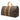 Brown Louis Vuitton Monogram Keepall 50 Travel Bag