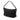 Black Gucci GG Canvas Boat Shoulder Bag