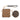 Brown Louis Vuitton Monogram Reverse Giant Trio Pouch Set