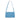 Blue Burberry TB Embossed Shoulder Bag - Designer Revival