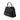 Black Fendi Medium Leather Selleria Peekaboo Iconic Satchel