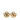 Gold Chanel Gold Plated CC Chain Link Clip On Earrings - Designer Revival