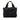Black Bottega Veneta Canvas Intrecciato Handbag